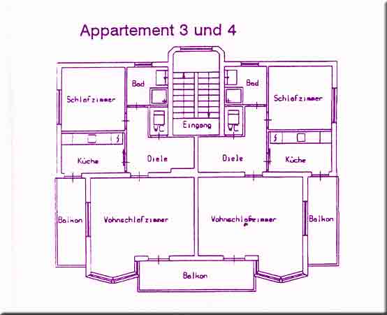 Appartement 3 & 4